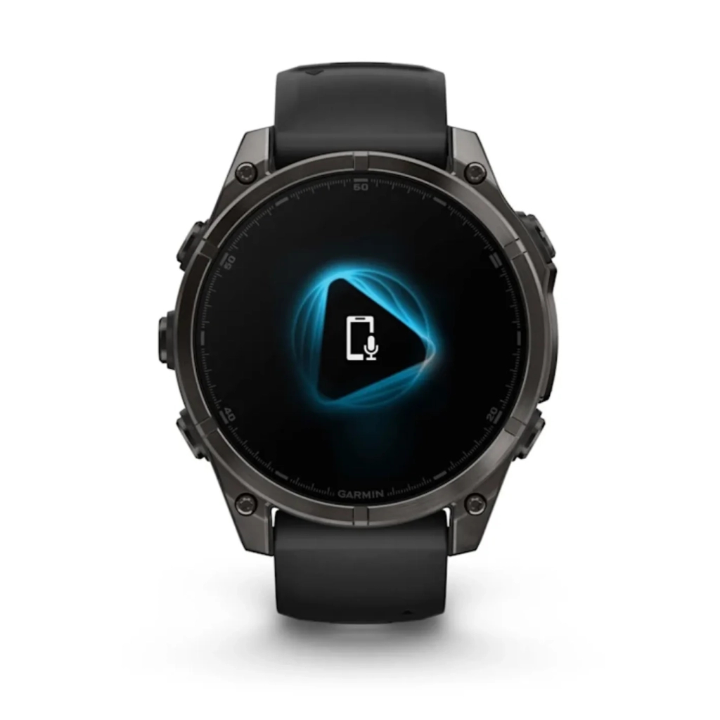 Смарт-годинник Garmin fenix 8 47mm, AMOLED, Saph, CrbnGryTi/Blk, Blk/PebbleGryBnd, GPS (010-02904-21/010-02904-29) - изображение 12