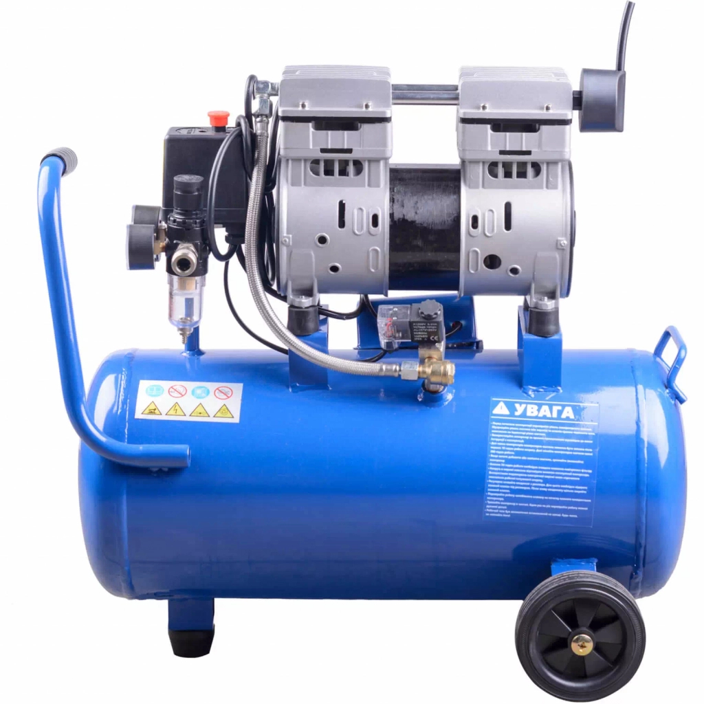 Компресор Enersol безмасляний 125 л/хв, 0.75 кВт (ES-AC125-30-2OF) - зображення 2