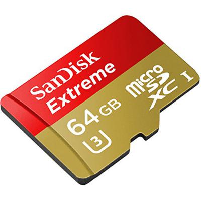 Карта пам'яті SanDisk 64GB microSDHC Class 10 UHS-I (SDSQXNE-064G-GN6AA) - зображення 4