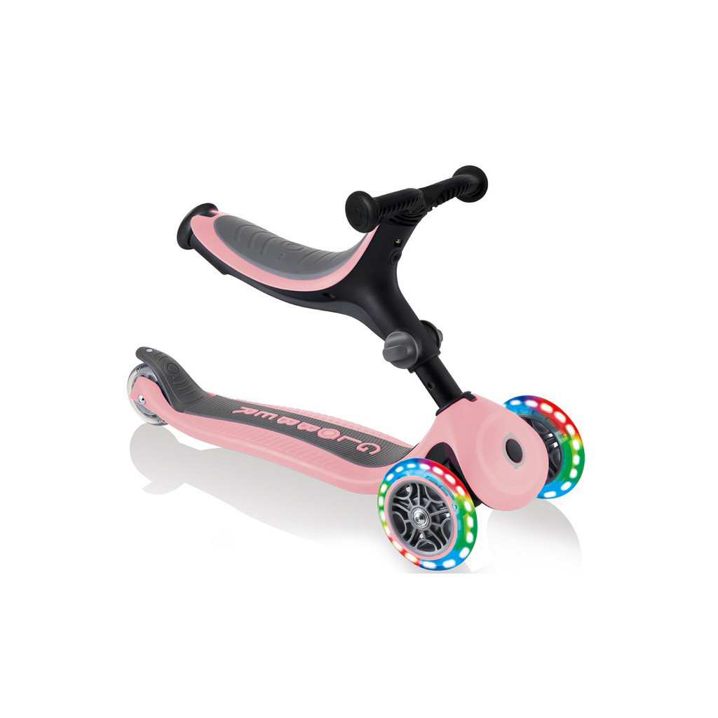 Самокат Globber Go Up Foldable Plus Lights пастельно-рожевий (743-210) - зображення 3