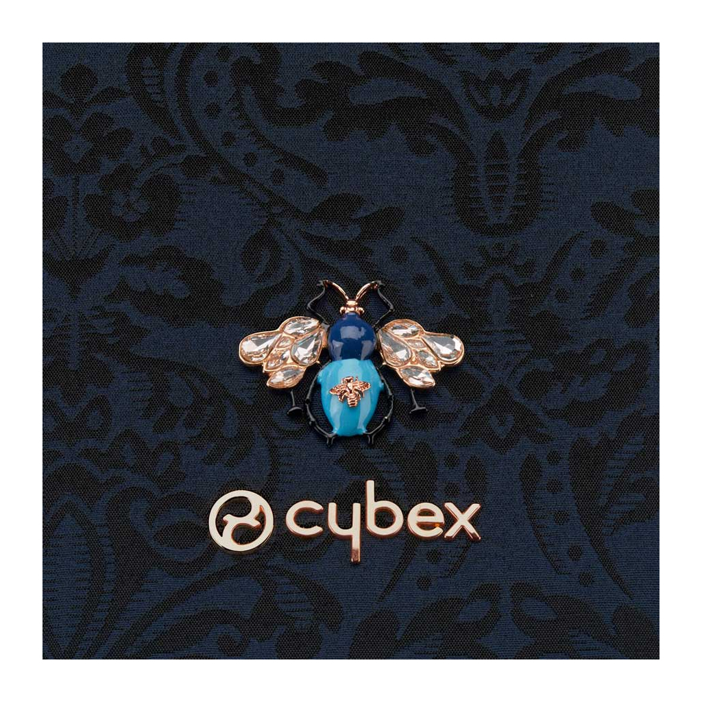 Люлька Cybex Priam Lux R Jewels of Nature dark blue (521000033) - зображення 4