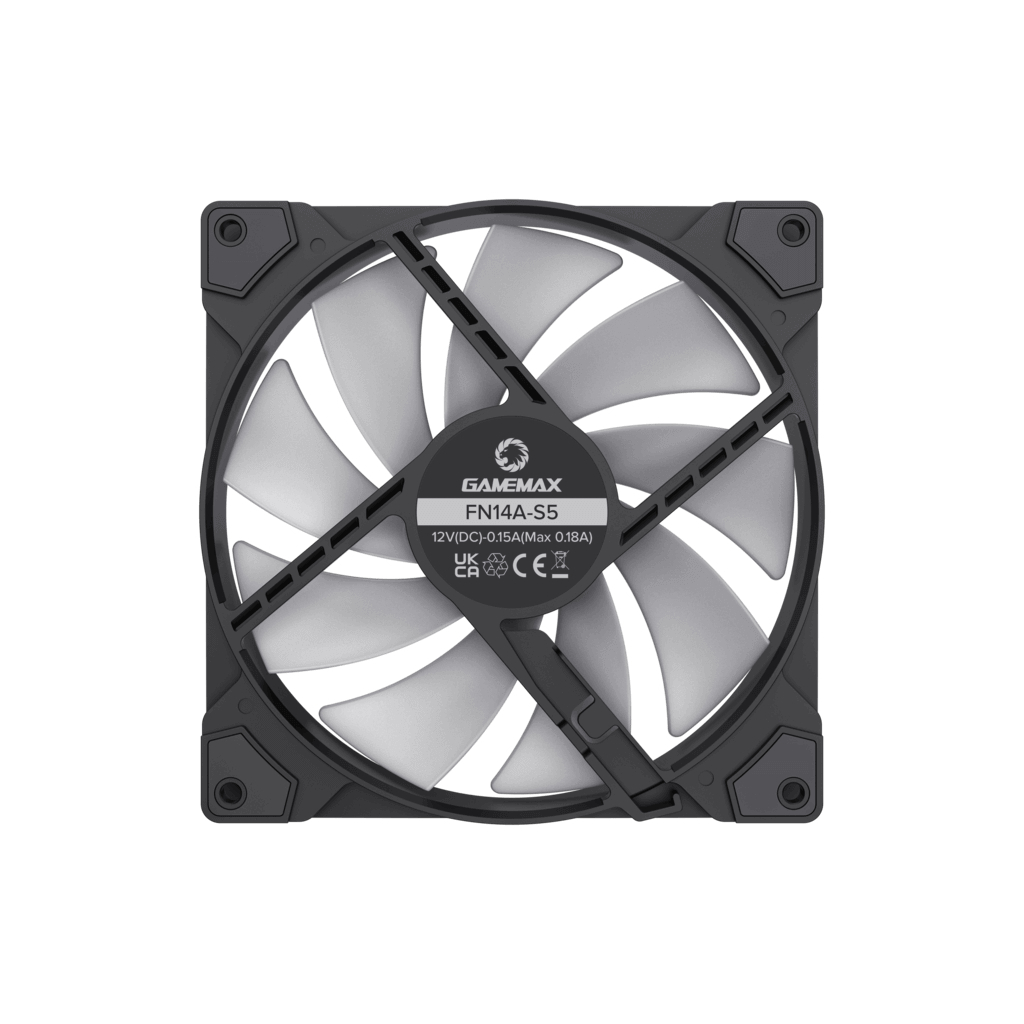 Кулер до корпусу Gamemax FN14A-S5 - зображення 8