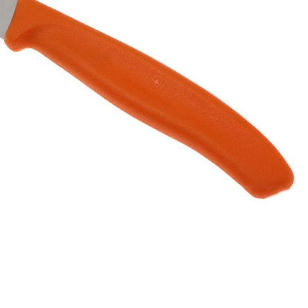 Набір ножів Victorinox SwissClassic, 8см, 2шт. у блістері, хвилясте лезо, помаранчевий (6.7636.L119B) - зображення 4