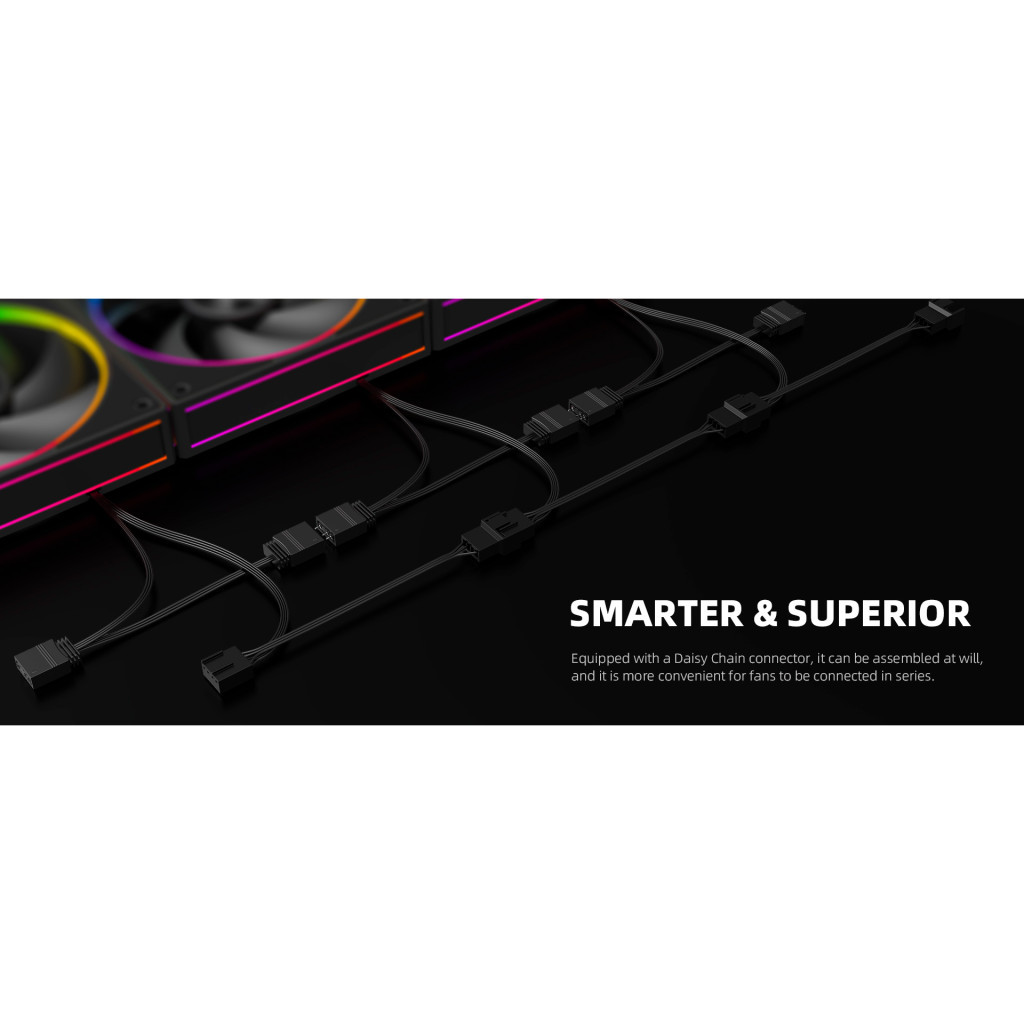 Кулер до корпусу ID-Cooling AF-127-ARGB-K - изображение 10