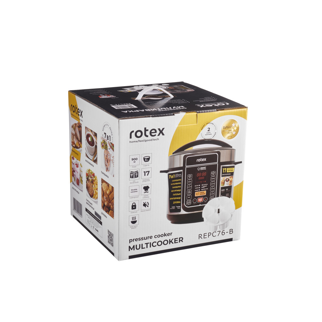 Мультиварка Rotex REPC76-B - зображення 9