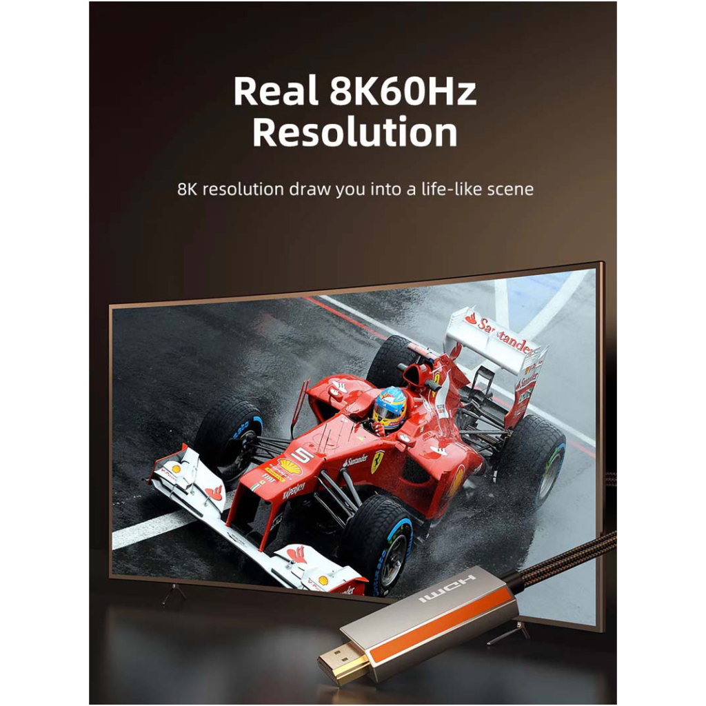 Кабель мультимедійний DisplayPort M to HDMI M 8K60Hz Cabletime (CA916405) - picture 9