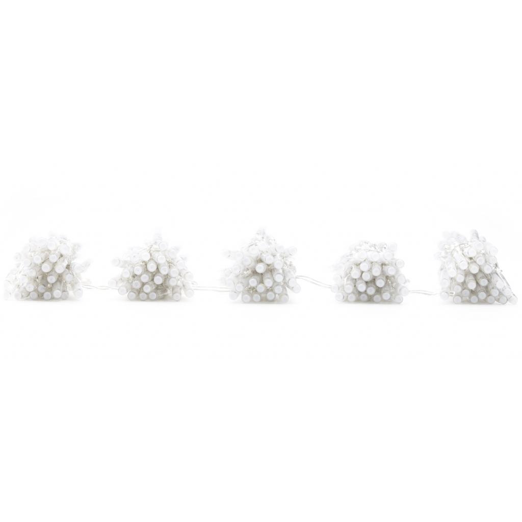 Гірлянда Twinkly Smart LED Pro Curtain RGBW 250, AWG22, IP65, прозора (TWP-CU-CA-05X50SPP-T) - зображення 3