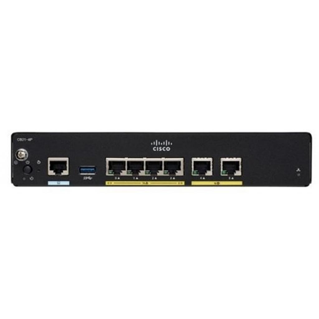Маршрутизатор Cisco C921-4P - зображення 3