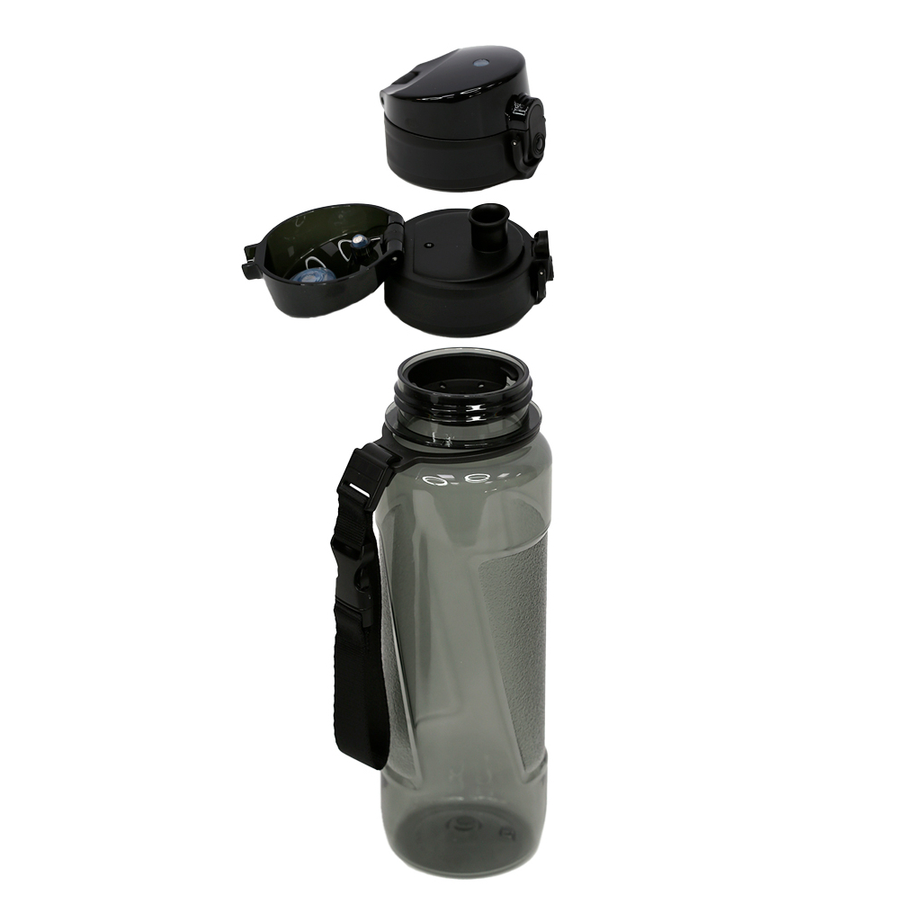 Пляшка для води Line Art Lens 600 мл сірий (60014418LA-07) - зображення 4