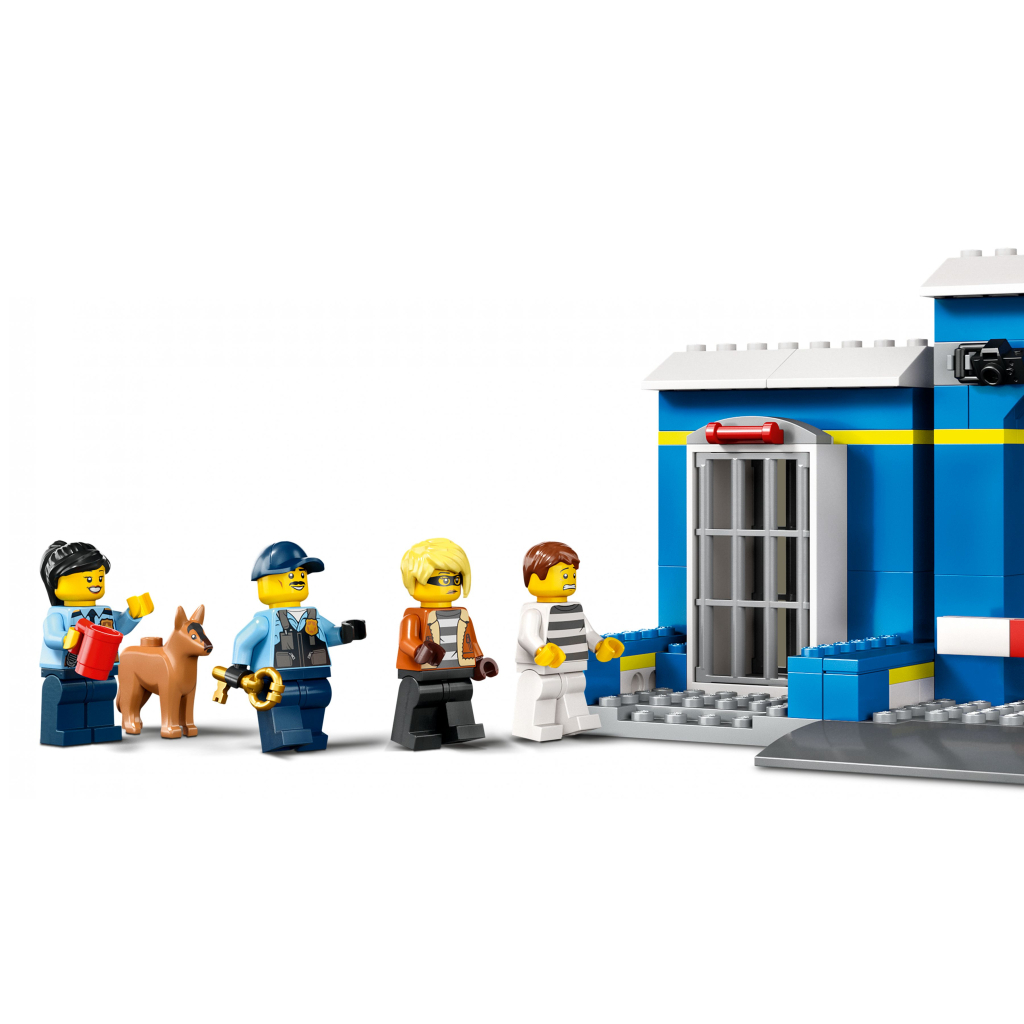 Конструктор LEGO City Переслідування на поліцейській дільниці 172 деталей (60370) - зображення 6