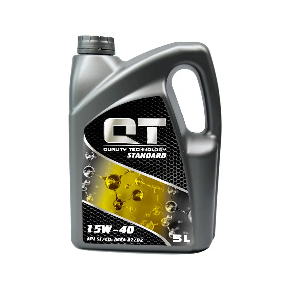 Моторна олива QT-OIL STANDART 15W40 SF/CD 5л (QT1115405) - зображення 1