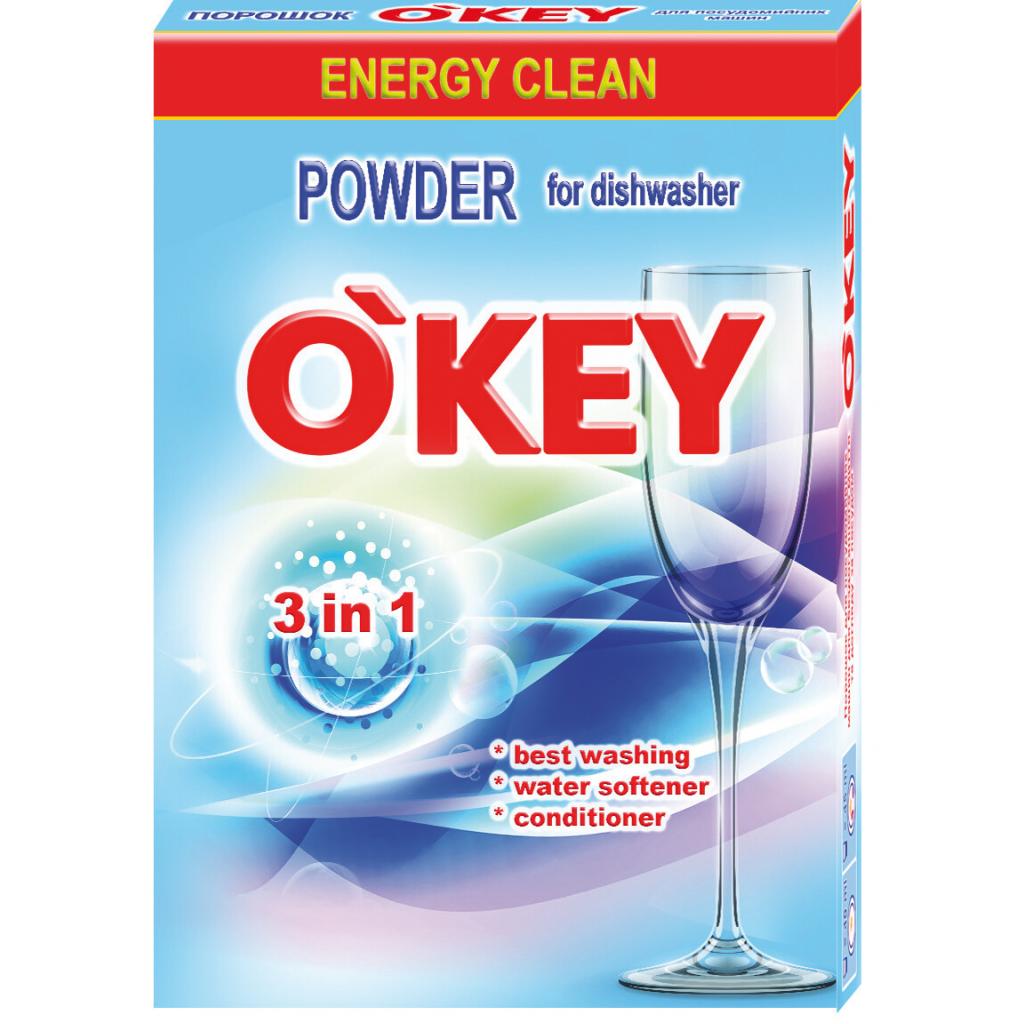 Порошок для миття посуду в посудомийці O'KEY 500 г (4820049381252) - зображення 1