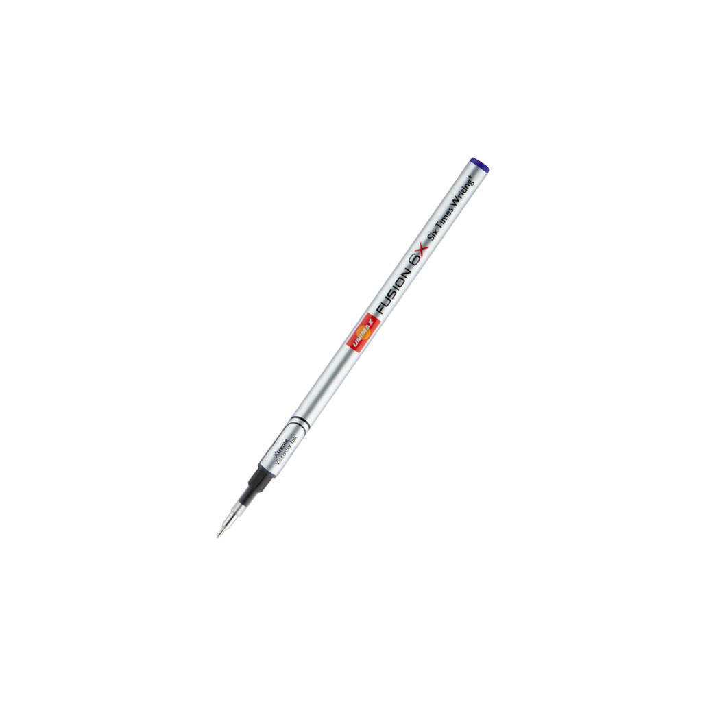 Стержень кульковий Unimax Tek Fusion 0.7 мм 118 мм Синій (UXB-10 000-02) - зображення 1