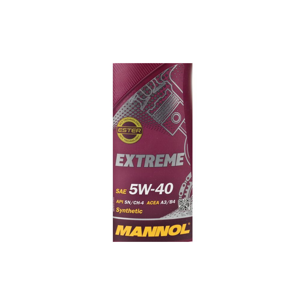 Моторна олива Mannol Extreme 5w40 1л - зображення 2
