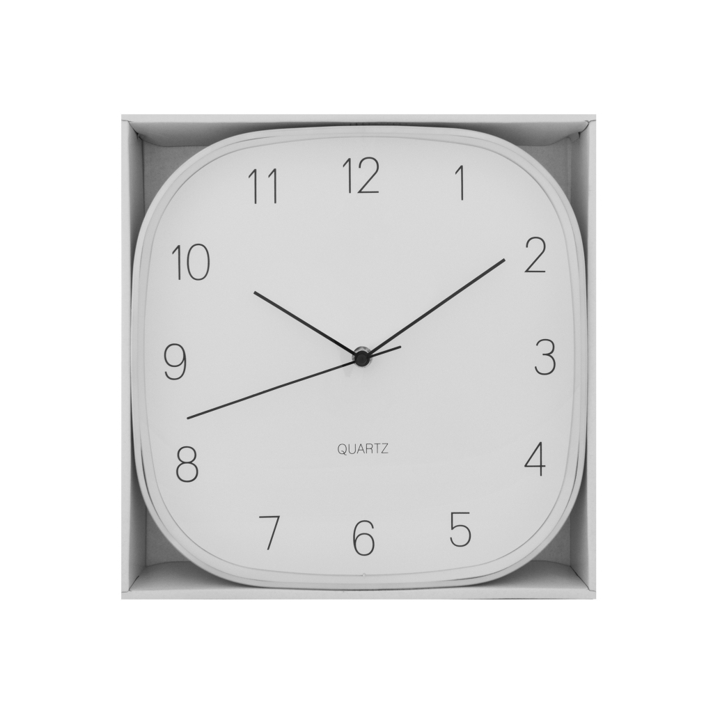 Настінний годинник Optima Promo Promo Jewel, металевий, срібний (O52080-16) - зображення 4