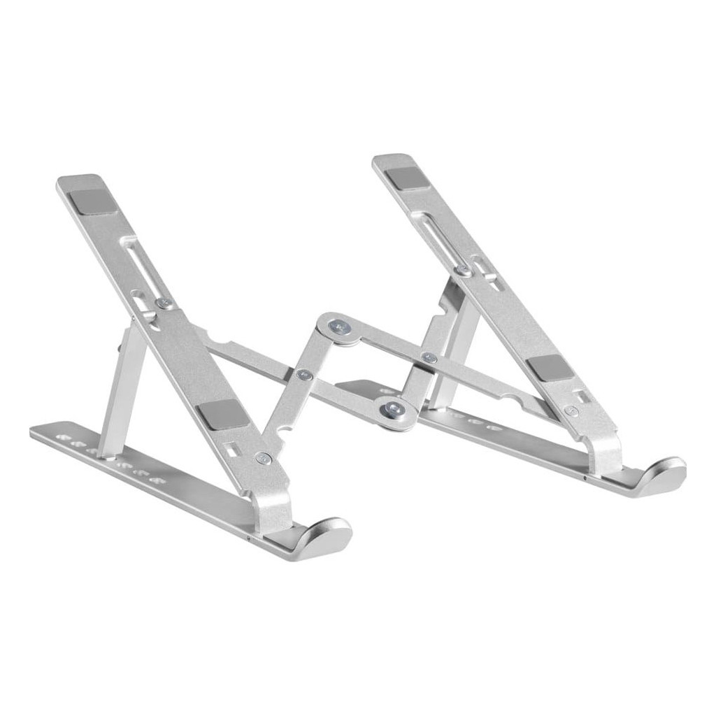 Підставка до ноутбука HiSmart LPS03-3, алюміній (HS082826) - зображення 1