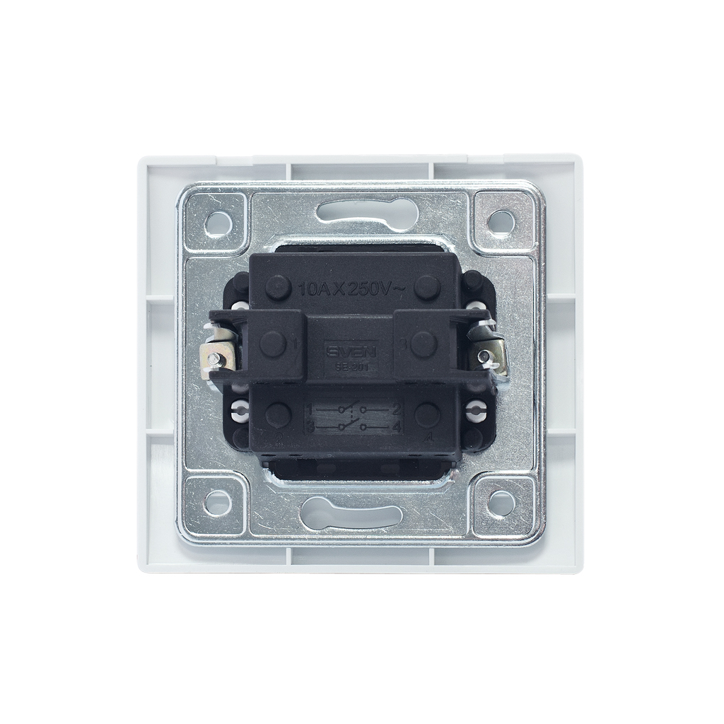 Вимикач Sven SE-201 white (7100085) - зображення 4