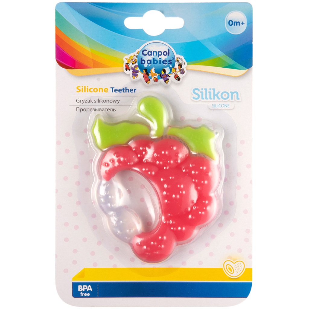 Прорізувач Canpol babies силіконова Малина (51/004) - изображение 2