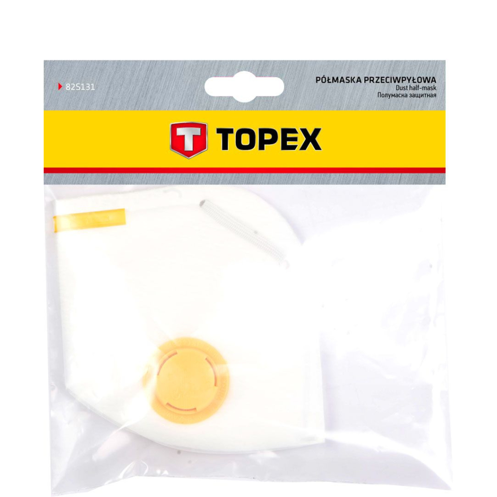 Респіратор Neo Tools 2 клапани, клас захисту FFP1 (82S138) - зображення 2