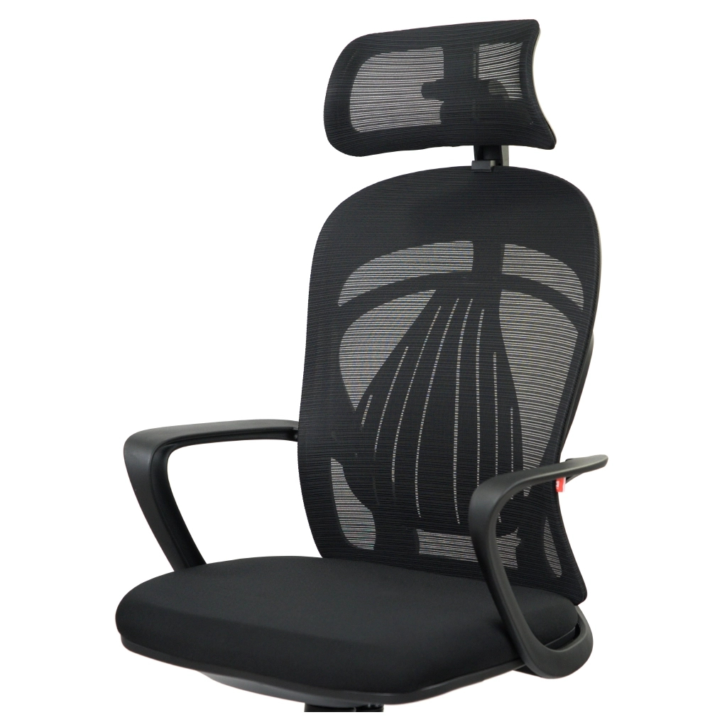 Офісне крісло Аклас Тревізо BL Tilt (UK-809A) Чорний (Чорний) (00136003) - зображення 6