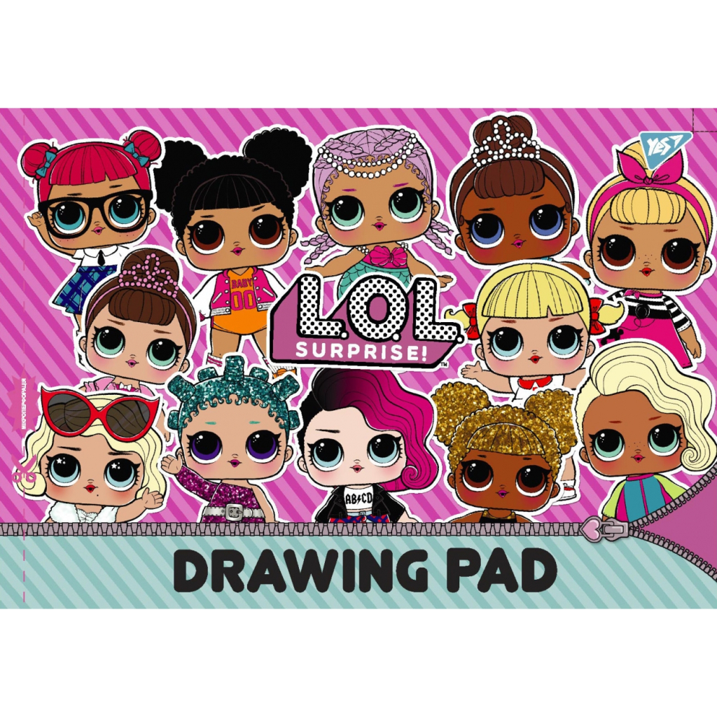 Альбом для малювання Yes А4 скоба, з перфорацією, 12 аркушів (130434) - зображення 4