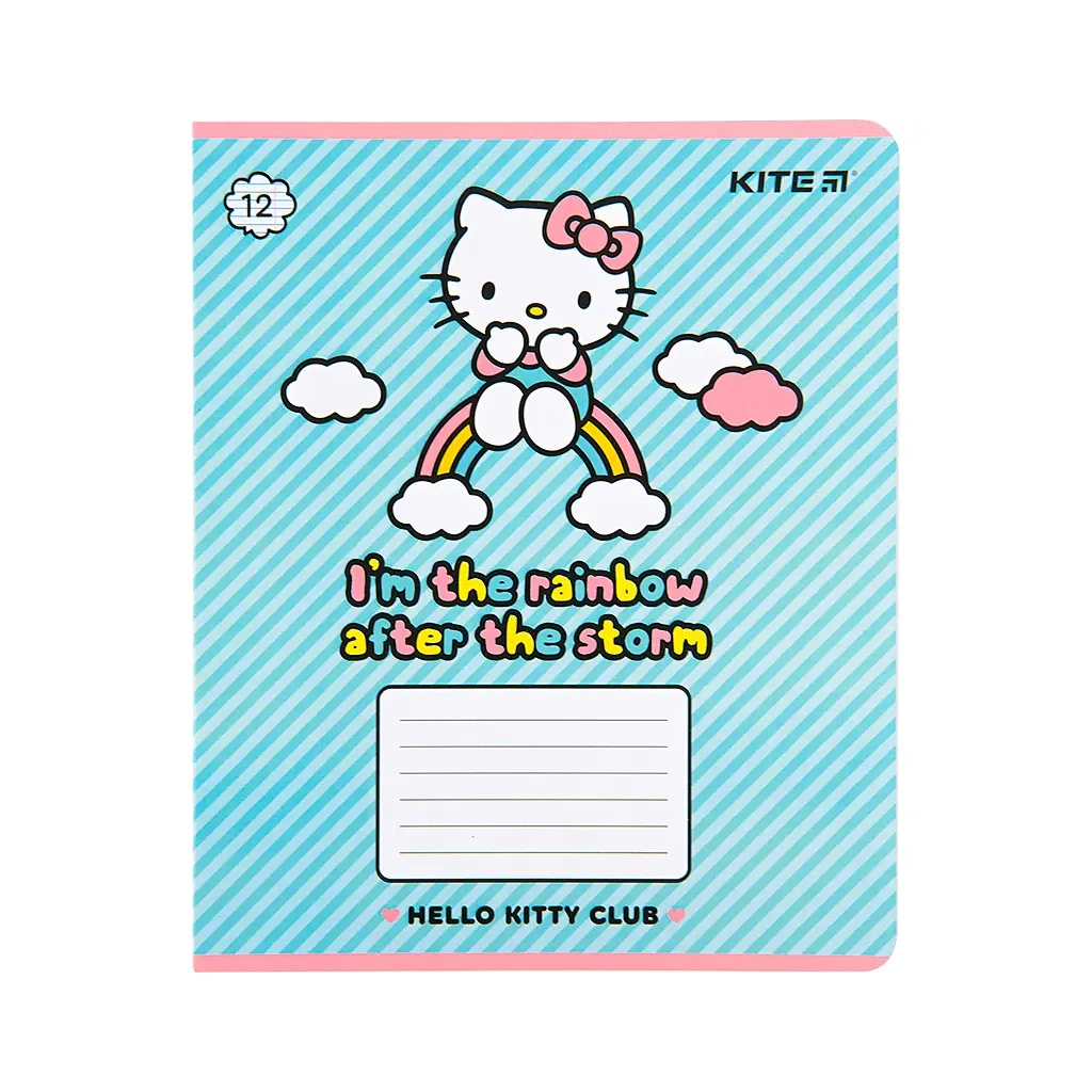 Зошит Kite Hello Kitty, 12 аркушів, лінія (HK22-234) - зображення 4