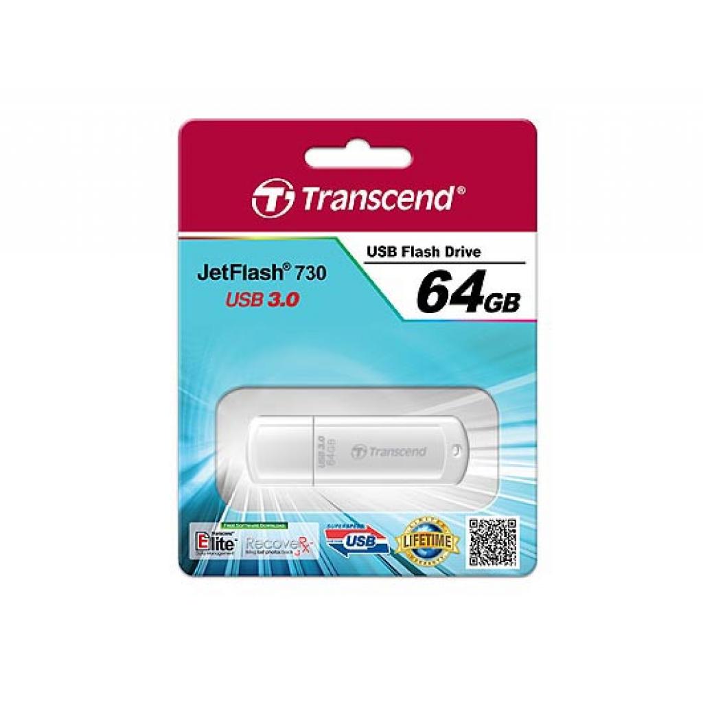 USB флеш накопичувач Transcend 64Gb JetFlash 730 (TS64GJF730) - зображення 2