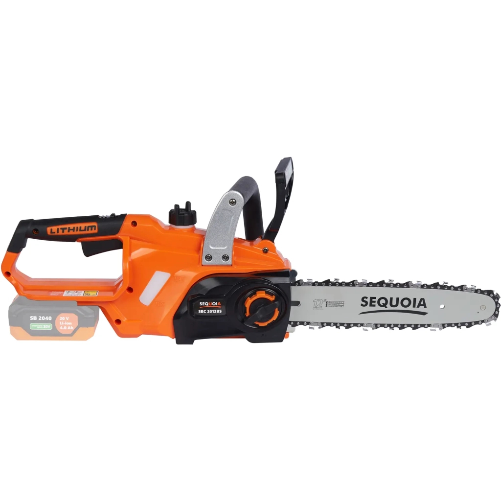 Ланцюгова пила SEQUOIA 20, безщіт. двиг, шина 30 см, 3.2 кг (без АКБ та ЗП) (SBC2012BS) - зображення 3