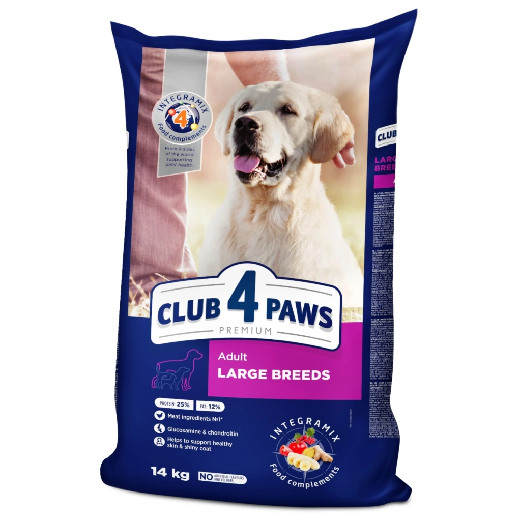 Сухий корм для собак Club 4 Paws Преміум. Для великих порід 14 кг(UP) (4820215366298) - зображення 1