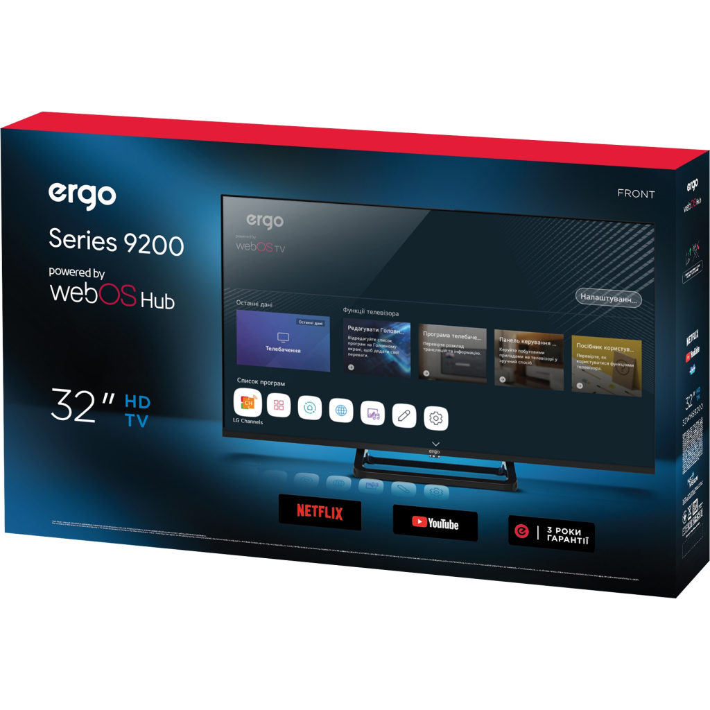 Телевізор Ergo 32WHS9200 - зображення 6