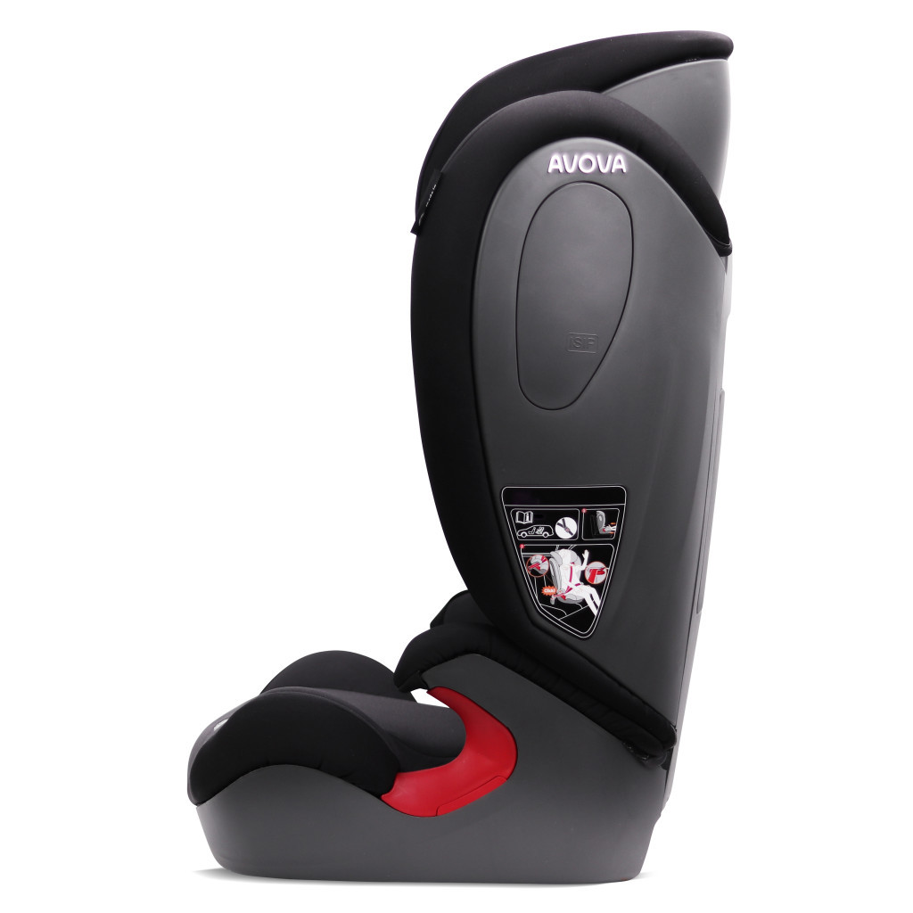 Автокрісло Avova Star i-Size 15-36 кг Grey Black (4260621462151) - зображення 5