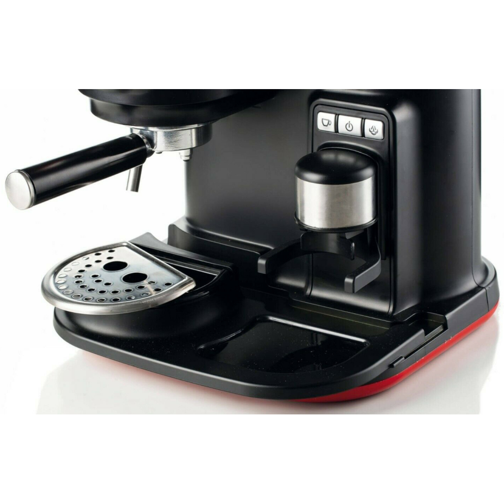 Ріжкова кавоварка еспресо Ariete 1318 Espresso Moderna Red (00M131800AR0) - зображення 3