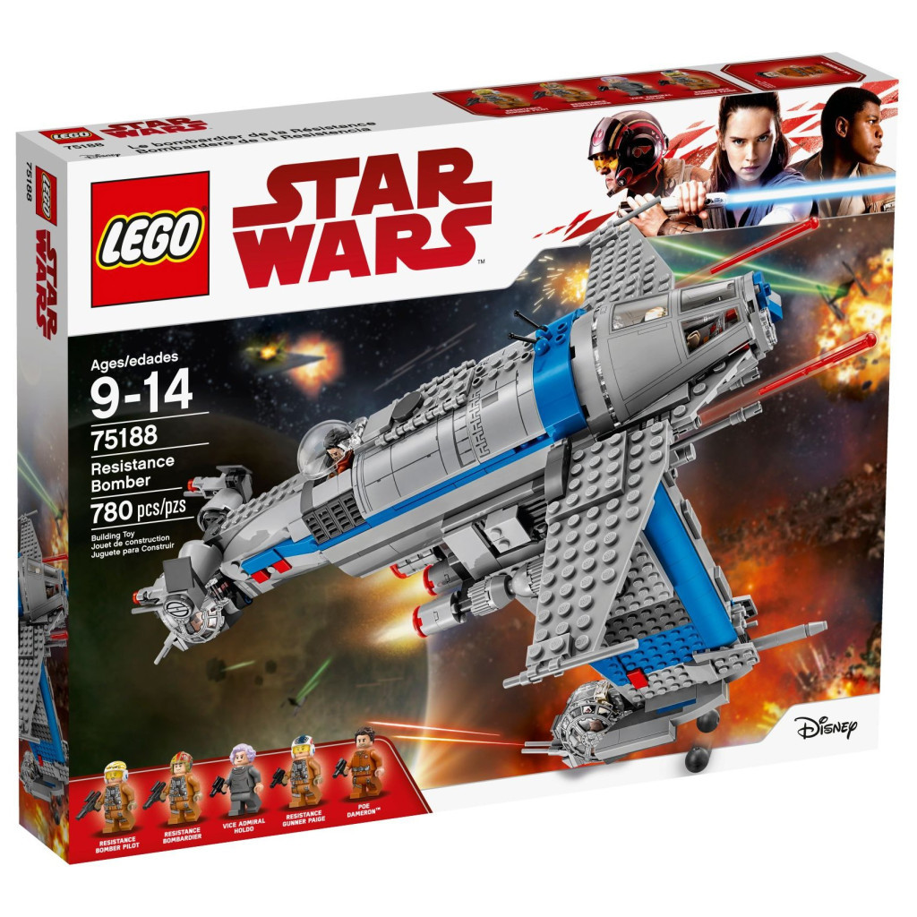 Конструктор LEGO Star Wars Бомбардувальник Опору (75188) - зображення 1