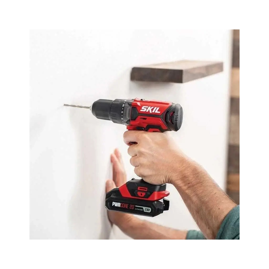 Шуруповерт Skil акумуляторний безщітковий безударний 3011 HB, 2x2Ah, кейс (DD1E3011HB) - изображение 2