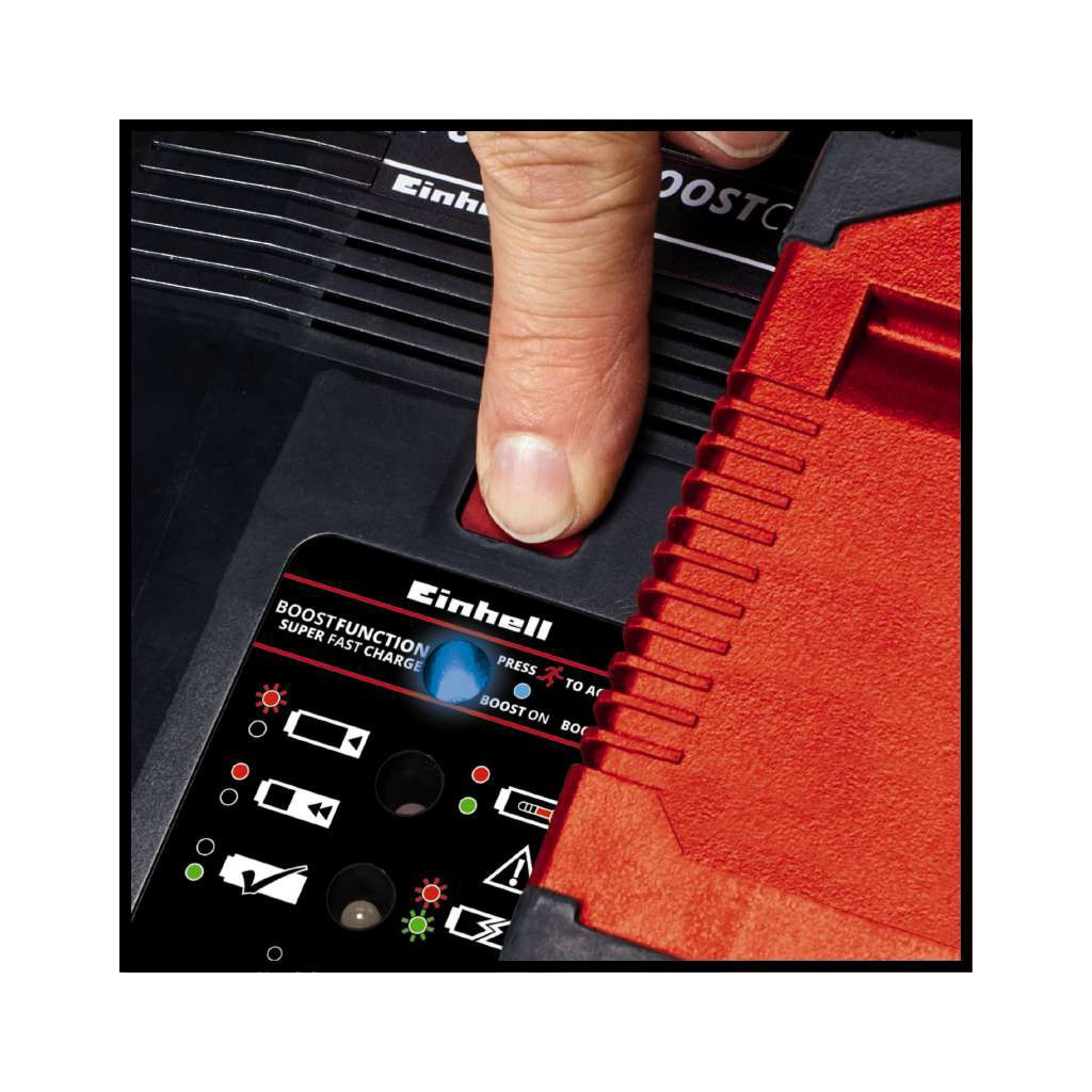 Зарядний пристрій для акумуляторів інструменту Einhell 18V Power-X-Boostcharger 6A, PXC (4512064) - зображення 3