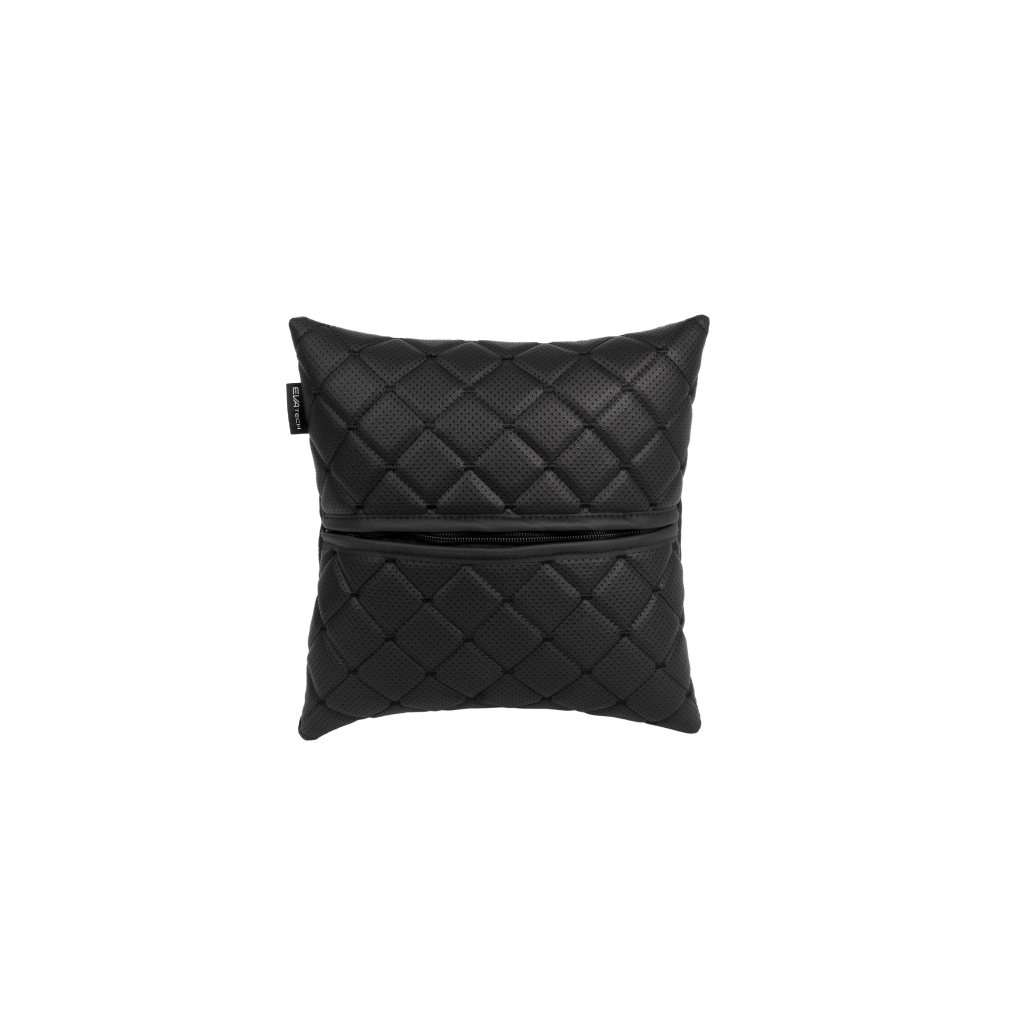 Подушка EVAtech ECO 30x30 см чорна з чорною ниткою (SPSCSBB) - зображення 2