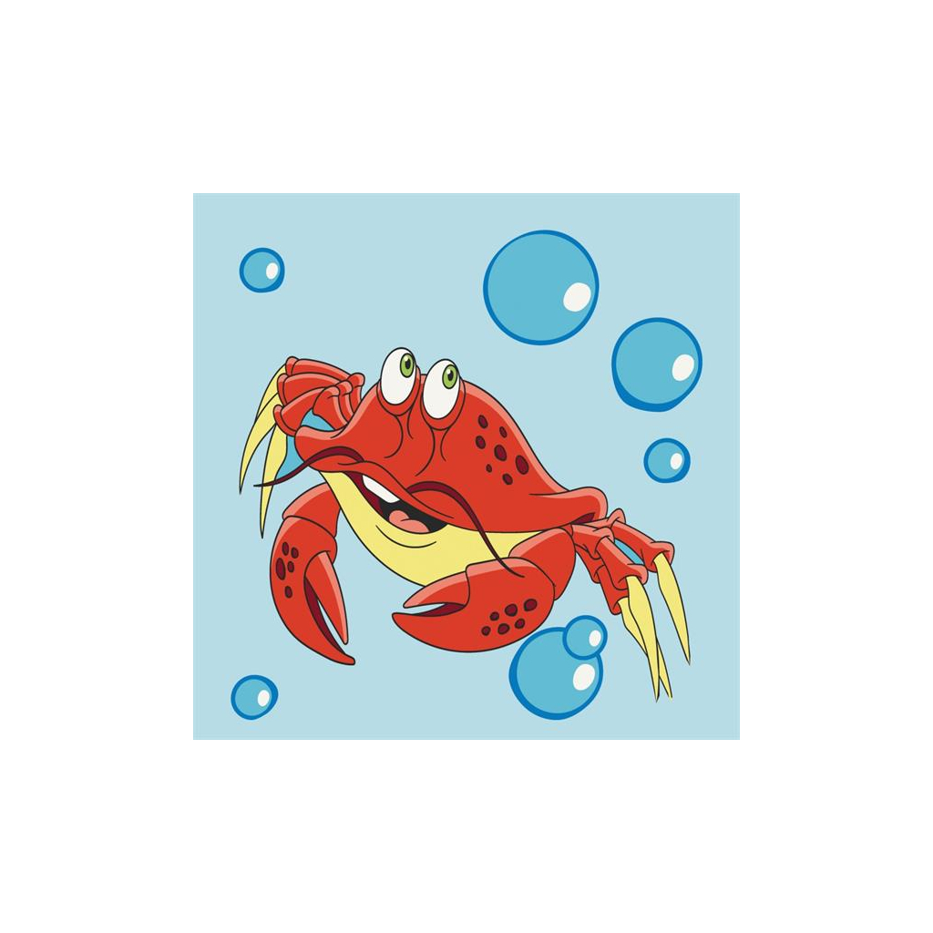 Картина по номерам ArtCraft Краб 30х30 см (15098-AC) - зображення 1