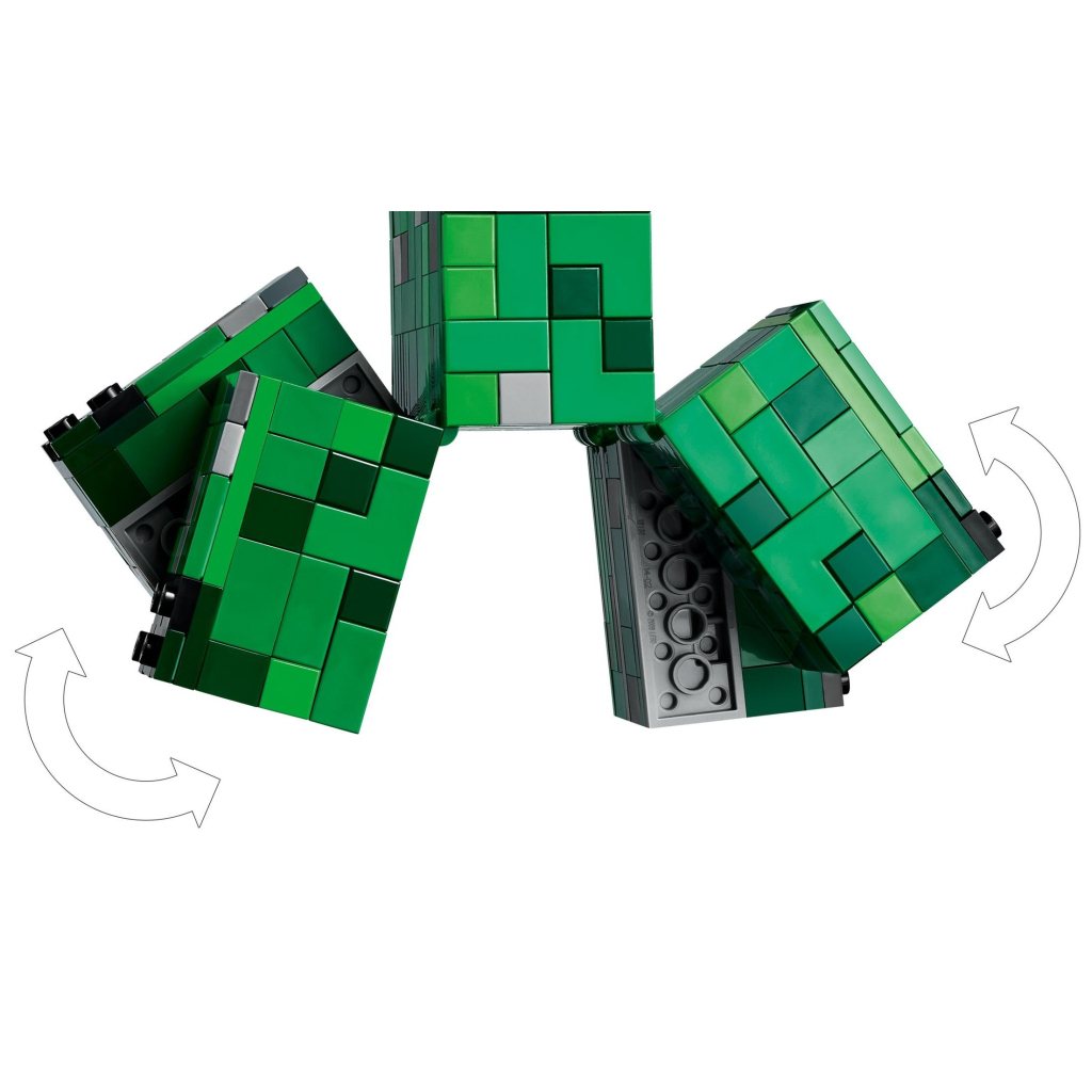 Конструктор LEGO Minecraft Кріпер (21276) - зображення 7