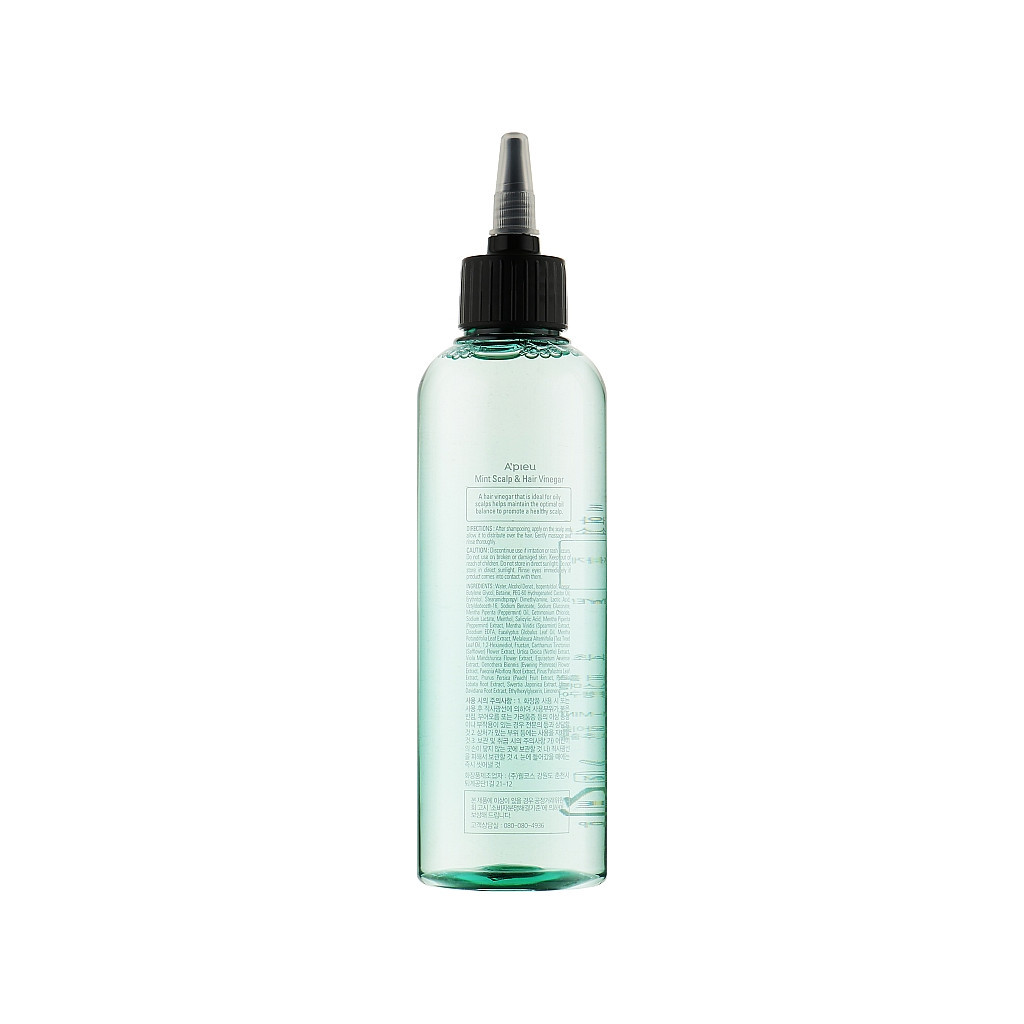 Кондиціонер для волосся A'pieu Mint Scalp Hair Vinegar 200 мл (8809643538664) - зображення 2