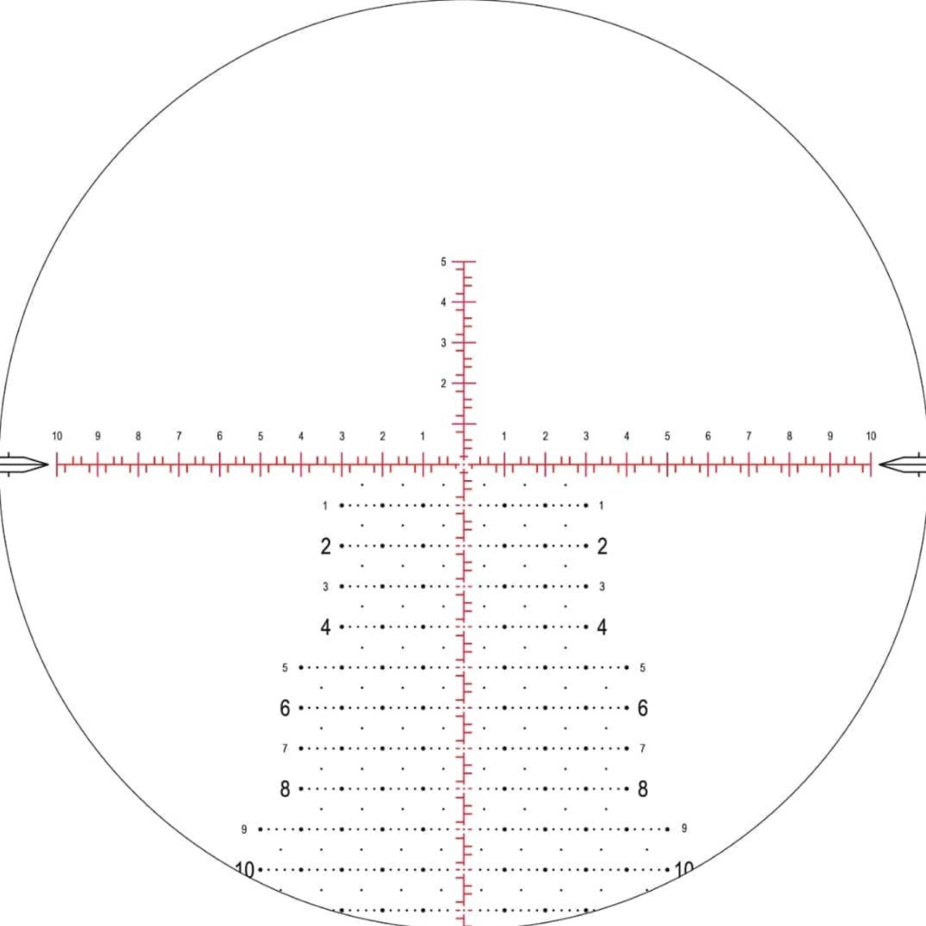Оптичний приціл Nightforce NX8 2.5-20x50 F1 ZeroS Сітка Mil-XT з підсвічуванням Earth (C665) - зображення 6