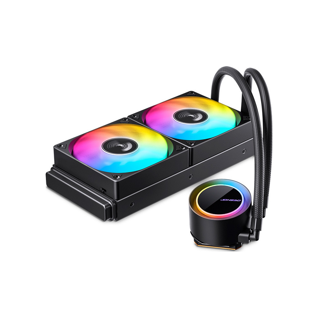 Система рідинного охолодження JONSBO TG-240 Black - зображення 2