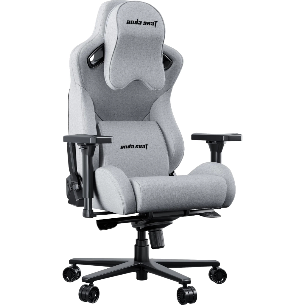 Крісло ігрове Anda Seat Kaiser 2 Pro Fabric Size XL Grey (AD12YXL-17-G-F-G01) - зображення 2