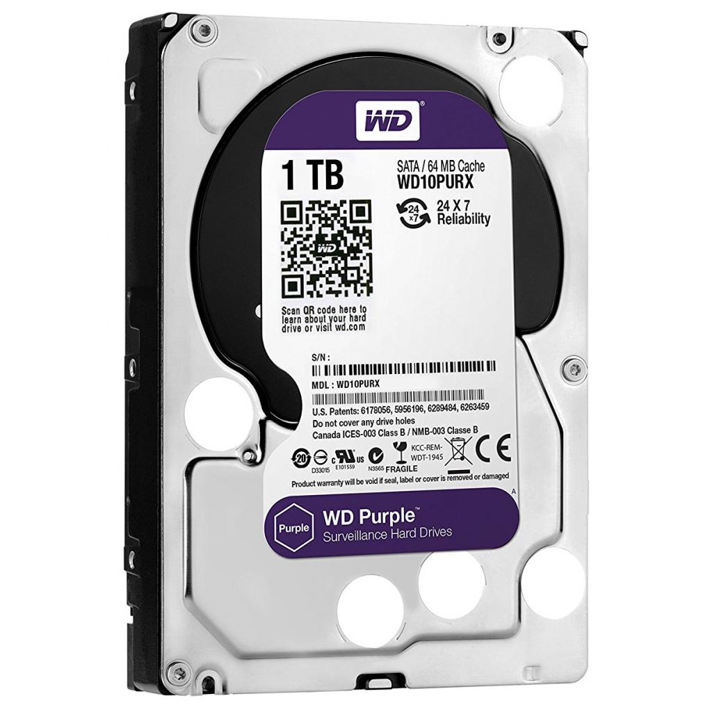 Жорсткий диск 3.5" 1TB WD (WD10PURZ) - зображення 2