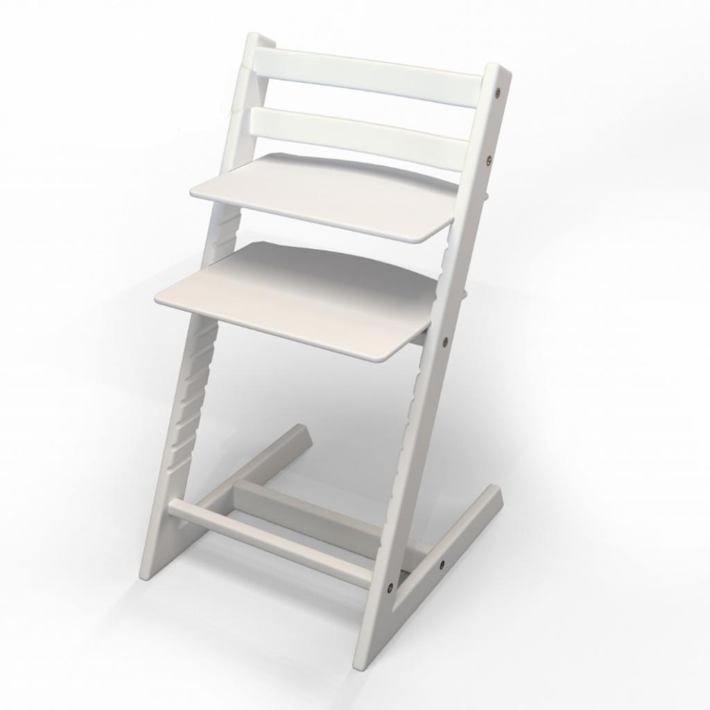 Стілець для годування Ingvart зростаючий з дитиною Baby Fix молочний (309001) - зображення 1