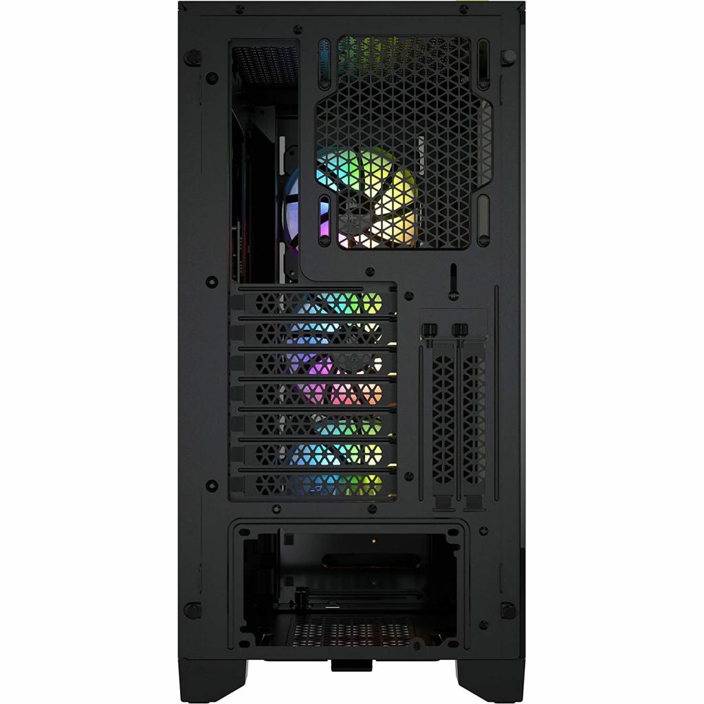 Корпус Corsair iCUE 4000X RGB Tempered Glass Black (CC-9011204-WW) - зображення 4
