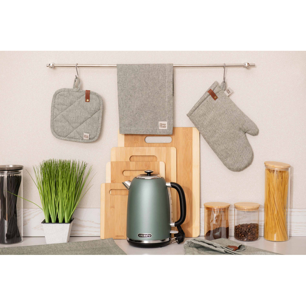 Кухонна прихватка Ardesto Рукавичка Oliver зелений, 100% бавовна (ART05OG) - изображение 4