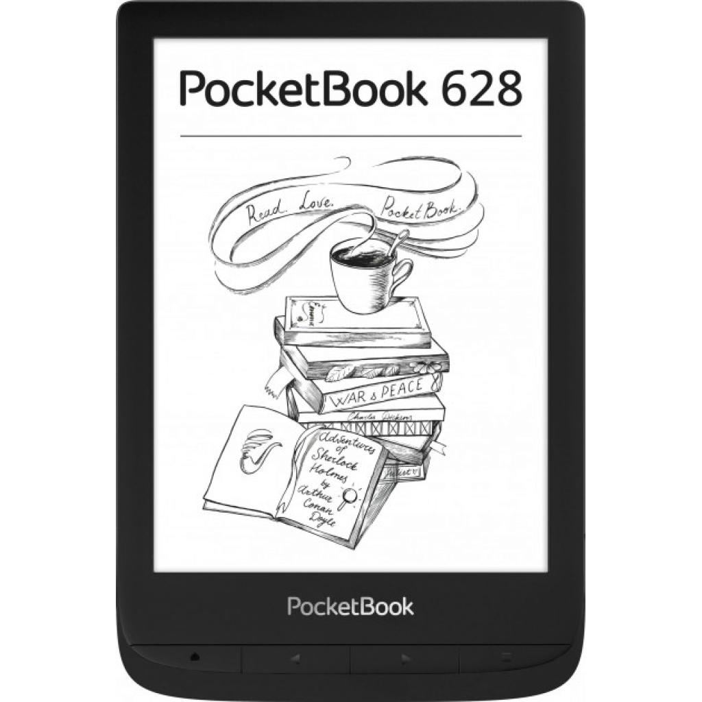 Електронна книга Pocketbook 628 Touch Lux5 Ink Black (PB628-P-CIS) - зображення 1
