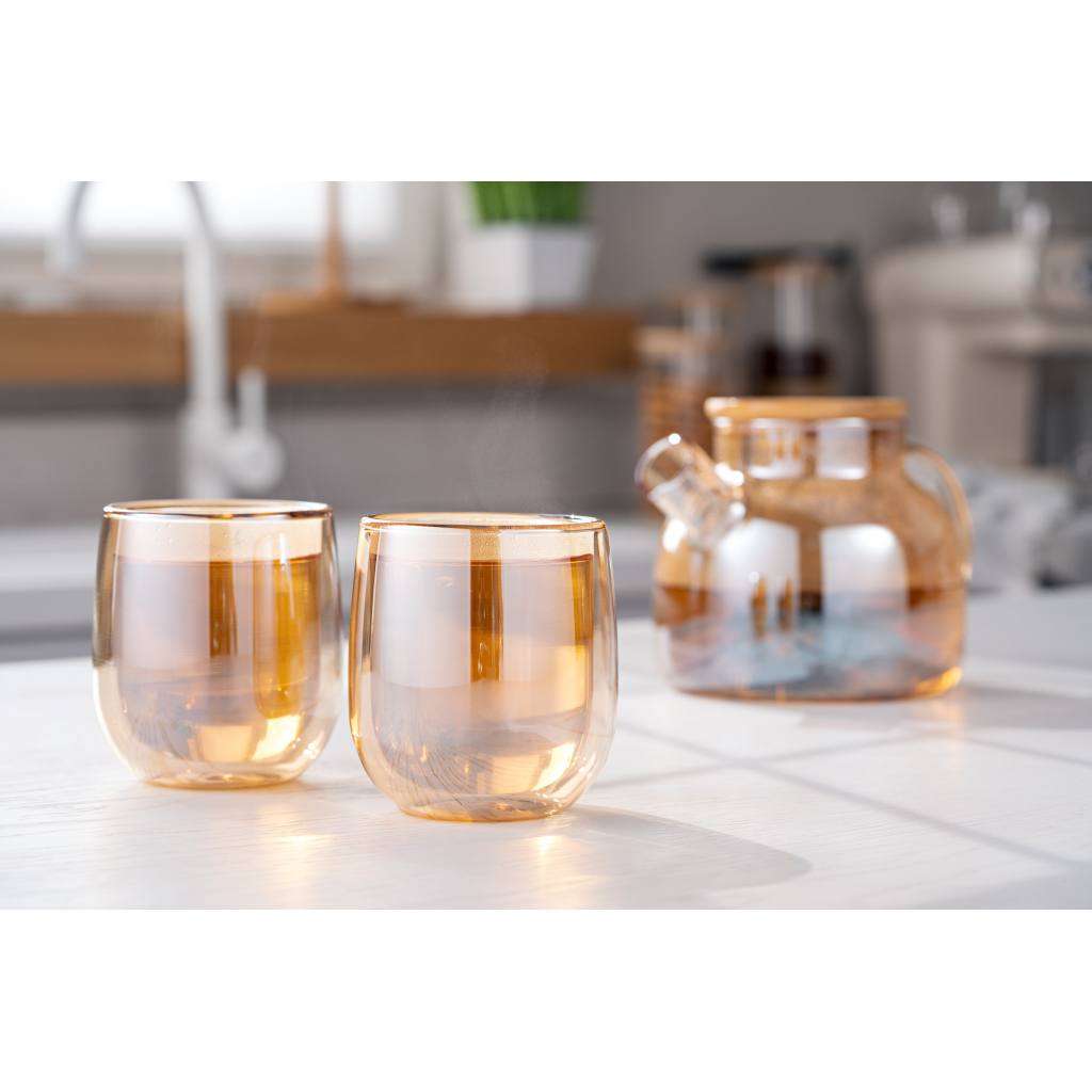 Набір склянок Ardesto Golden Moon 250 мл (AR2625GG) - зображення 2