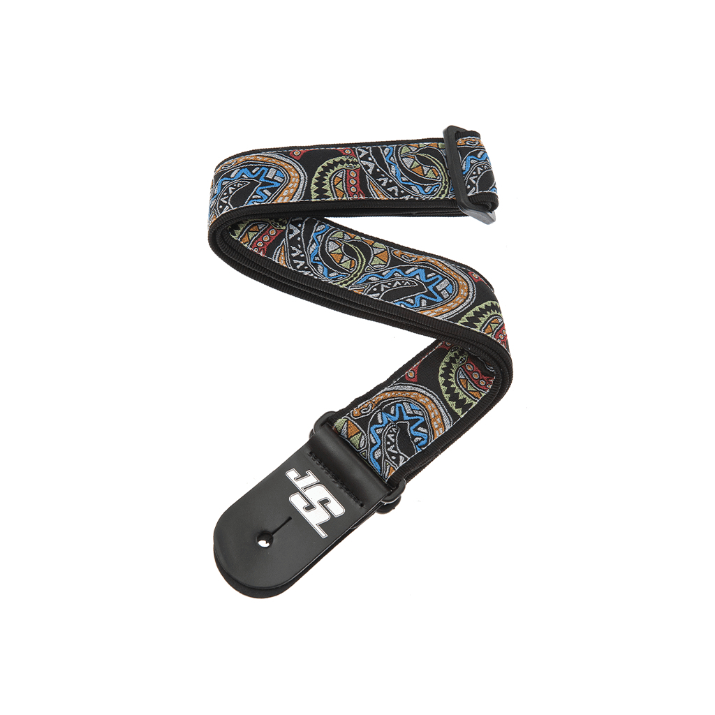Ремінь для гітари D'Addario Joe Satriani Woven Guitar Strap Snakes Mosaic (50JS04) - зображення 1