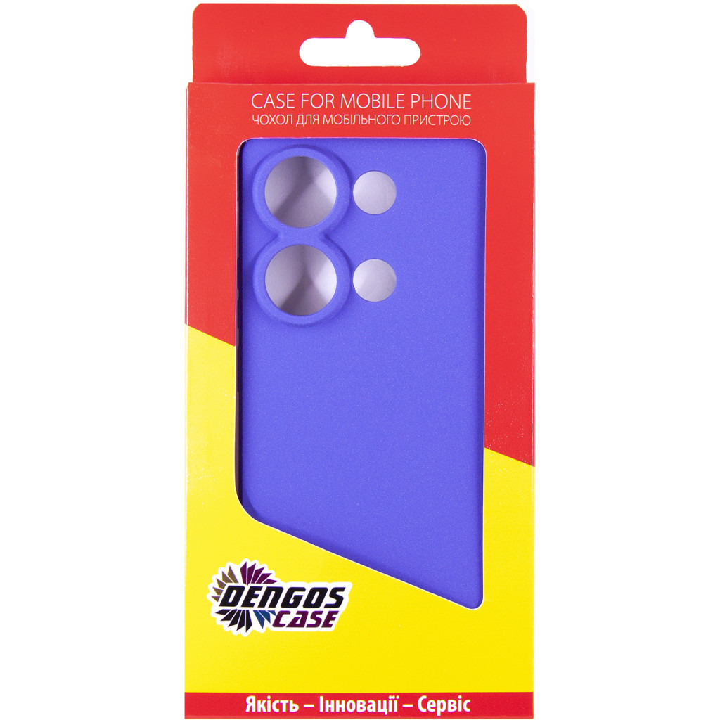 Чохол до мобільного телефона Dengos Carbon Xiaomi Redmi Note 13 Pro 4G (purple) (DG-TPU-CRBN-196) - зображення 5
